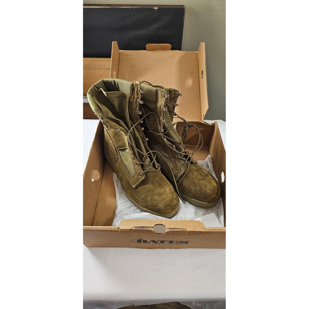 Bates USMC‎ Hot Weather Combat Boots Olive Mojave Suede Leather  Mens 13.5